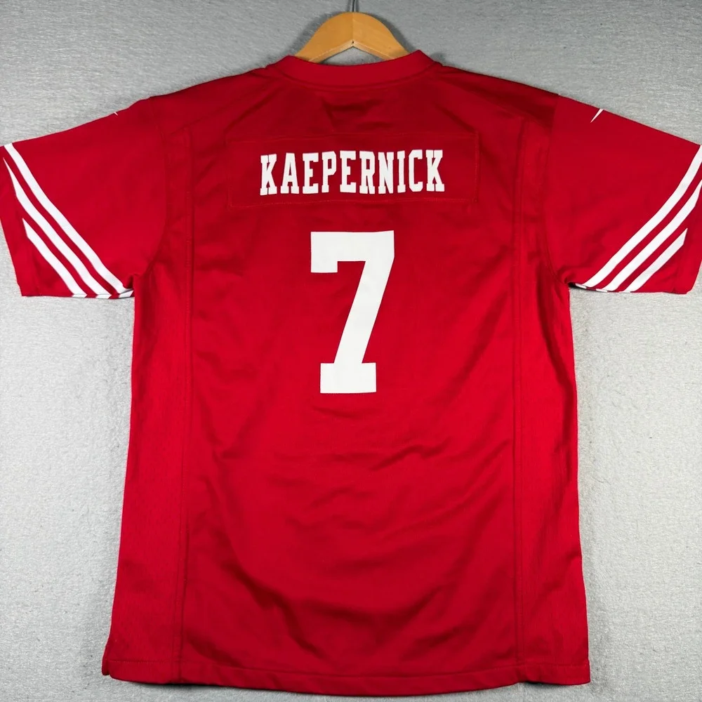 Nike‎ Kids San Francisco 49ers Colin Kaepernick 7 Jersey Red XL 18-20 NFL 5445
